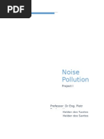 Noise Pollution: Project I