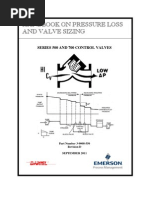 Emerson - Pressure Drop & Valve Sizing - 3-9008-550