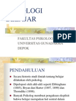 Psikologi Belajar