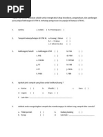 Borang Soal Selidik 2