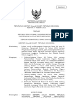 Penyusunan APBD 2014 Permendagri No. 27 Tahun 2013