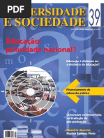 UNIVERSIDADE E SOCIEDADE nº.39