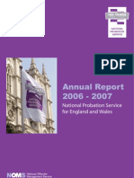 Annual Report 2006 - 2007: National Probation Service For England and Wales