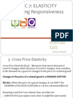 Cross Price Elasticity(1)