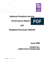 UK Home Office: NPS Performance Report 20 - June 2006