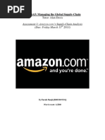 Download Amazon Supply Chain Analysis by Farah Nanji SN142904852 doc pdf