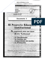 Proyecto Educativo Institucional Modelo Tebe Santa Fe