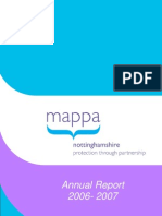 UK Home Office: Nottinghamshire MAPPA 2007 Report
