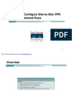 Module 4: Configure Site-To-Site VPN Using Pre-Shared Keys: PDF Created With Pdffactory Trial Version