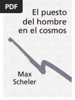 SCHELER  El puesto del hombre en el cosmos.pdf