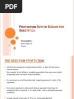 Protection System Design for Substation 