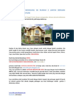 Download Tutorial Cepat Modeling 3d Rumah 2 Lantai Dengan Autocad Architecture-part1 by Dimas Setyawan SN142930586 doc pdf