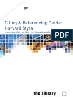 Harvard - Citing and Referencing Guide