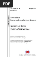 Download ED PSAK 38 Kombinasi Bisnis Entitas Sepengendali by ERika Pratiwi SN142939454 doc pdf