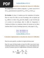 Ch 3 Beton Precontraint Sections Flechies Et E.L.S.