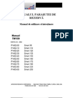 MANUALUL PARAŞUTEI DE
REZERVĂ
Manual de utilizare si intreţinere
EDITIA 02 – 2004