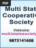 Multi State Cooperative Society