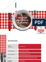 Obiceiurile Alimentare Ale Romanilor 2013