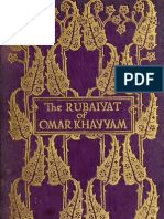 Rubáiyát of Omar Khayyám, English Trans Edward FitzGerald 1901