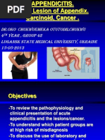 Acute Appendicitis and Its Carcinoma