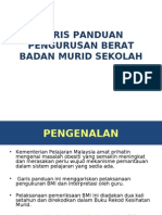 Garis Panduan Pengurusan Berat Badan Murid Sekolah 030112