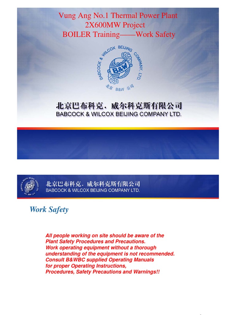 Work Safety | Boiler | Furnace