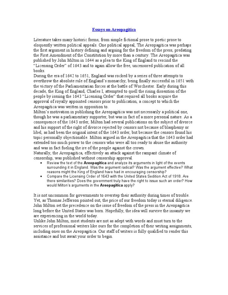 Interesting facts about john milton picture