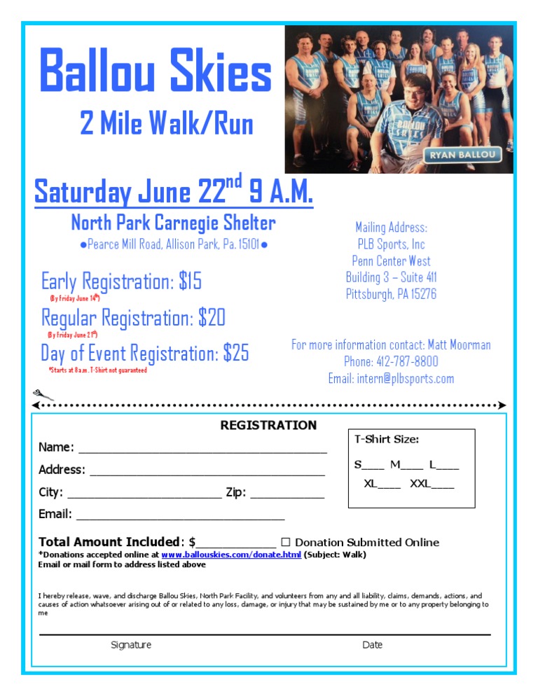 2013 Walk Entry Form | PDF