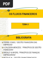 Tema II . Fluxos Financeiros
