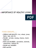 Importance of Healthy Living