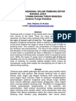 Padanan Fungsional Dalam Tembung Entar Bahasa Jawa