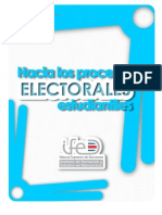 Hacia los procesos electorales estudiantiles.