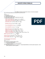Pipe Formulas: Torque and Power | PDF | Pipe (Fluid Conveyance) | Chemistry
