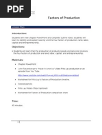 Download Unit 2 Lesson 3 Factors of Production Frito Lay by Kamran Hassan SN143025116 doc pdf