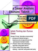 Konsep Dasar Analisis Ekonomi Teknik