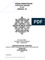 LAPORAN Statistik Dasar 4