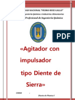 Agitaror Con Impulsor Diente de Sierra