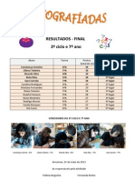 2º ciclo e 7º ano  resultados final