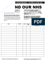NHS Petition - 220513 