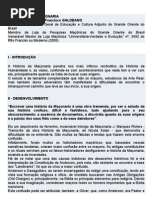 As Origens da Maçonaria