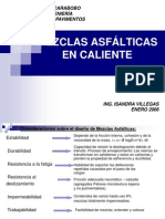 Clase Diseño de Mezclas Asfalticas en Caliente III 2006