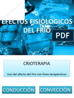 Efectos Fisiologicos Del Frio