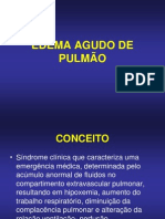 EAP: Edema agudo de pulmão