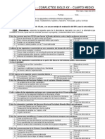 Prueba Cuarto Medio Siglo Xx Totalitarismos y II Gm 2013