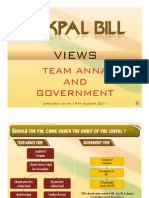 Diff Between Jan Lokpal and Govt. Lokpal