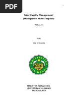 Total Quality Management Manajemen Mutu Terpadu