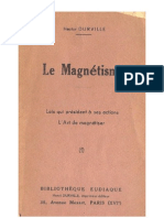 Le Magnétisme. H.Durville