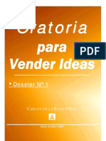 Videl, Carlos de La Rosa - Oratoria Para Vender Ideas