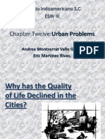 Colegio Indoamericano S, C Esw Iii: Chapter Twelve:Urban Problems