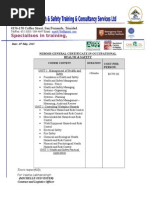 SSSBC Overview and Contact Details | PDF
